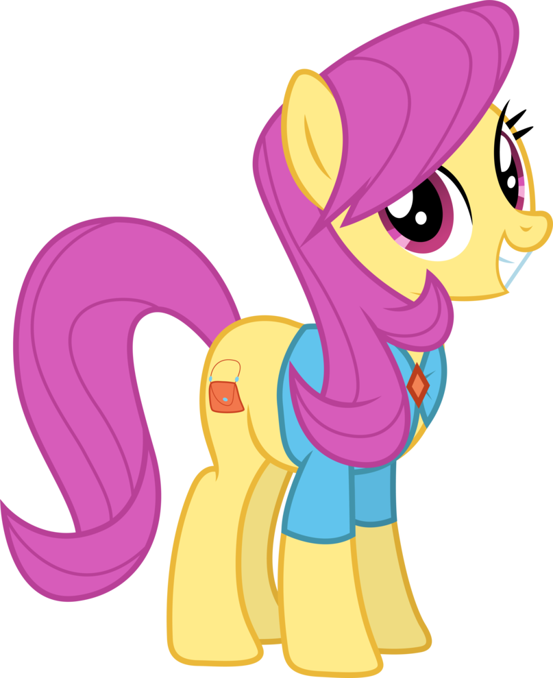 Pursey Pink By Illumnious - Mlp Pursey Pink Cutie Mark (807x989)