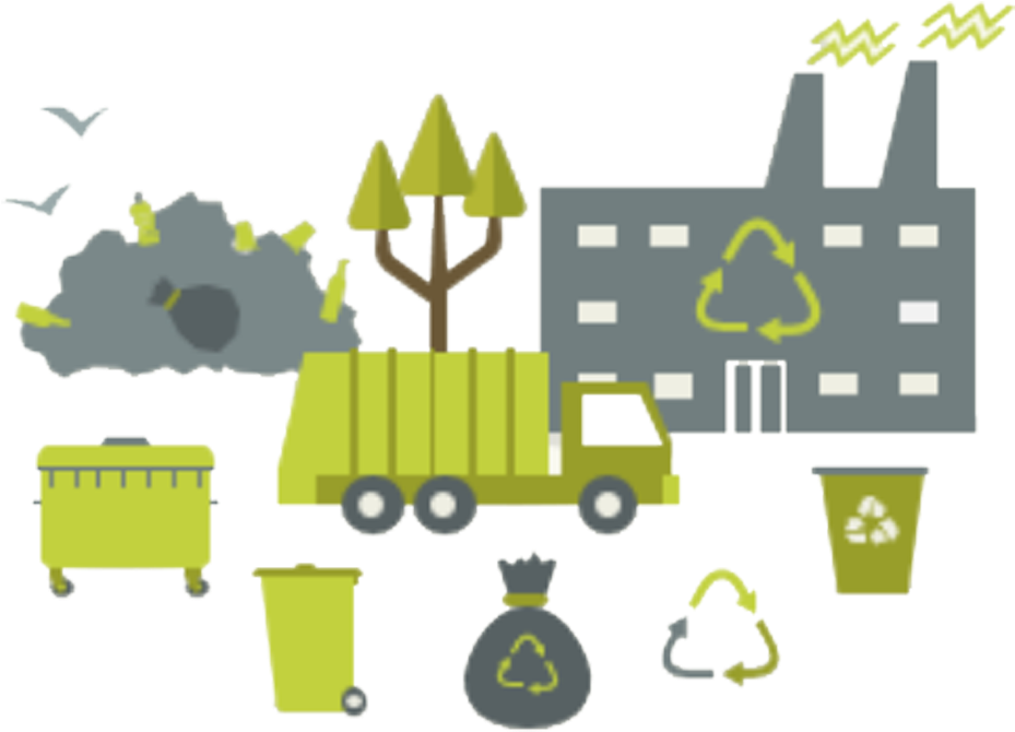 Waste Management Recycling Bin - Waste Management Recycling Bin (1229x1106)