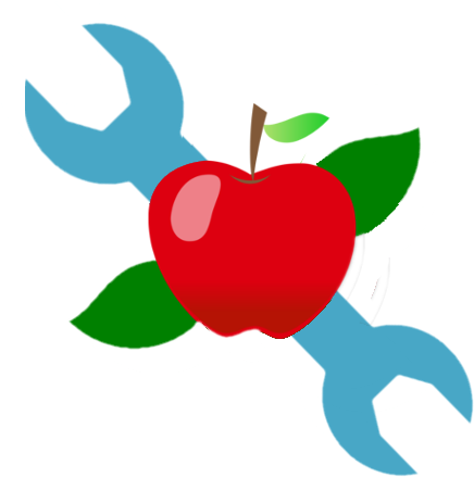 Apple Blossom Cutie Mark - Mcintosh (450x450)