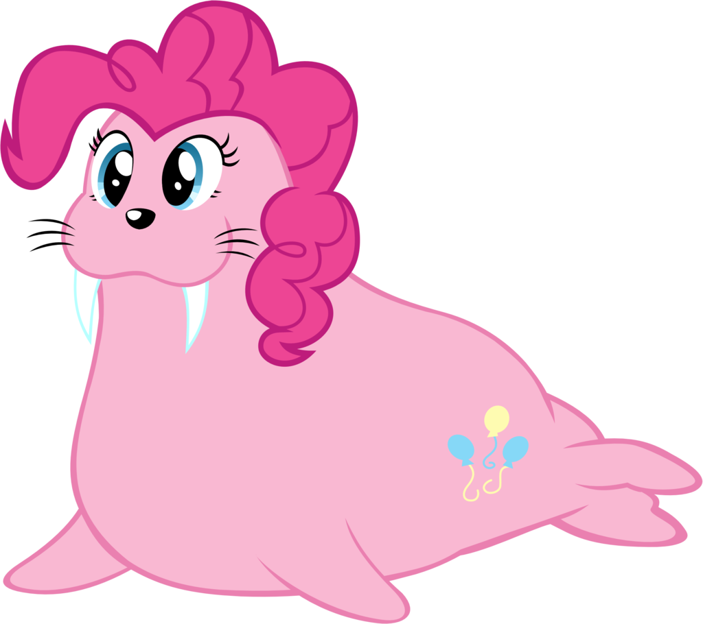 Walrus Pie By Megarainbowdash2000 Walrus Pie By Megarainbowdash2000 - Pinkie Pie Walrus (1024x910)
