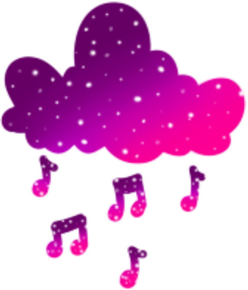 Thunderous Sound Cutie Mark By Colorfulmoongato Thunderous - Mlp Cutie Marks Pink (1024x1425)