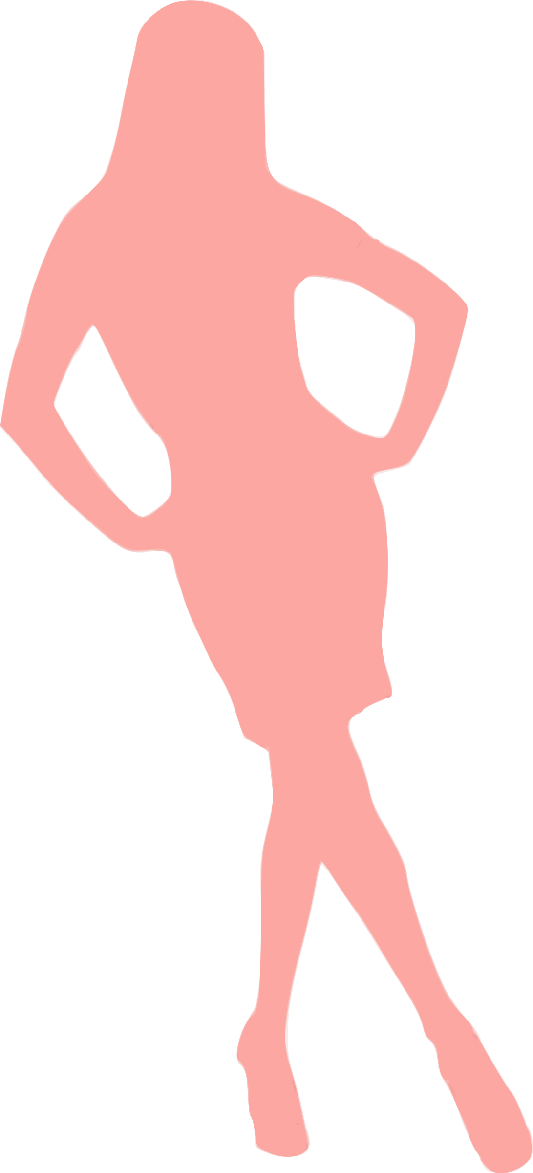 Silhouette Woman Clip Art - Silhouette Woman Clip Art (1091x2400)