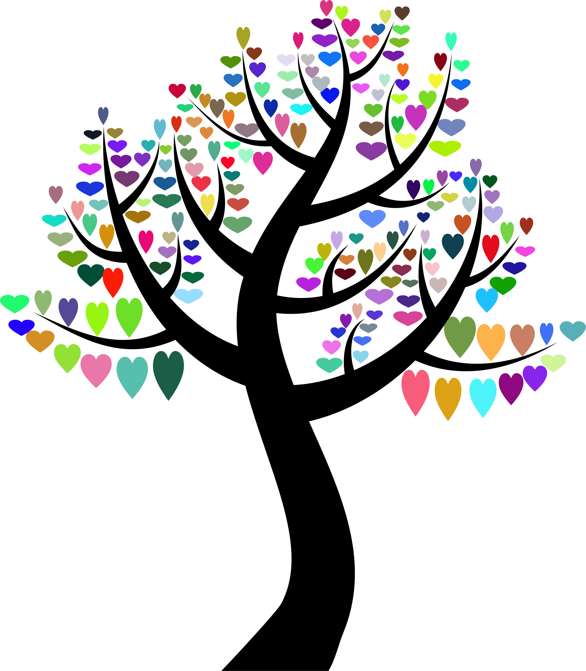 Big Image - Tree With Colorful Leaves (1970x2254)