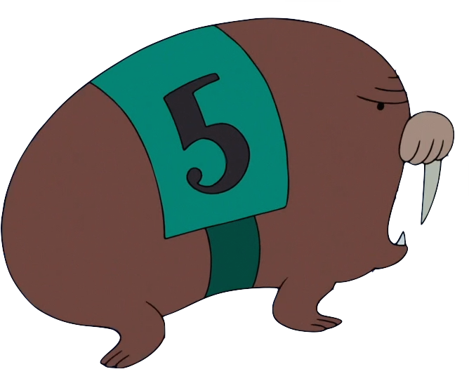Walrus - Walrus Racing Adventure Time (687x541)