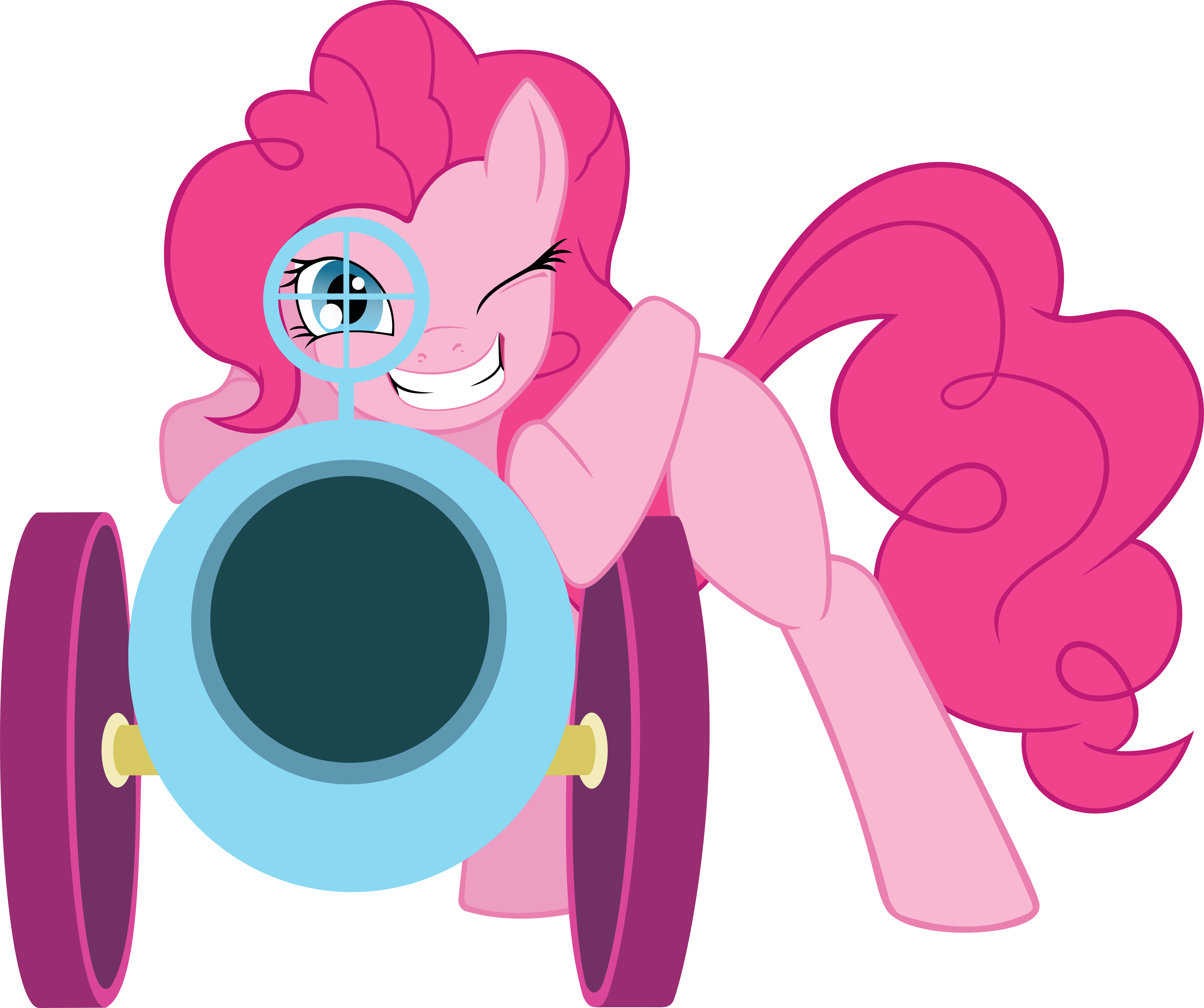 Pinkie Pie Party Cannon By Ozymandias1989 - Pinkie Pie's Party Cannon (6000x5023)
