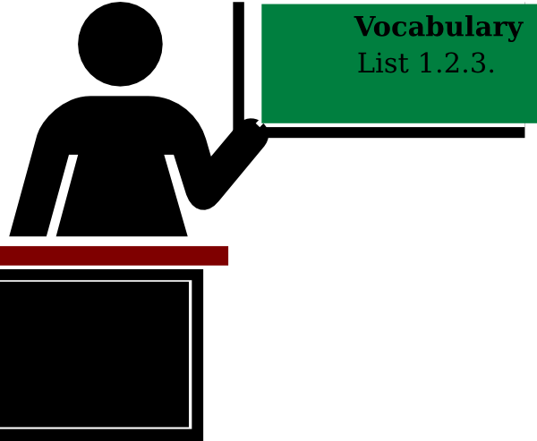 Teacher Silhouette (600x493)