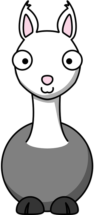 Try And Remember These Words, Then Try Out Our Fruit - Cartoon Llama (360x720)