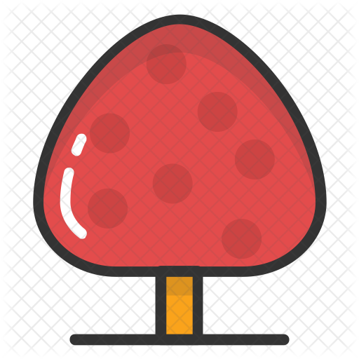 Fungus Icon - Royalty-free (512x512)