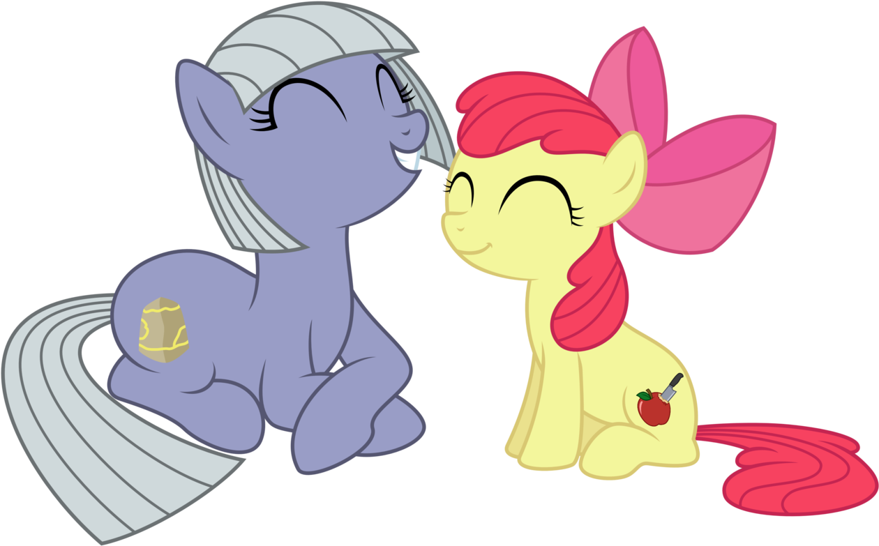 Blinkie Pie And Apple Bloom By Reitanna-seishin - Reitanna Seishin Mlp Muffins (1280x812)