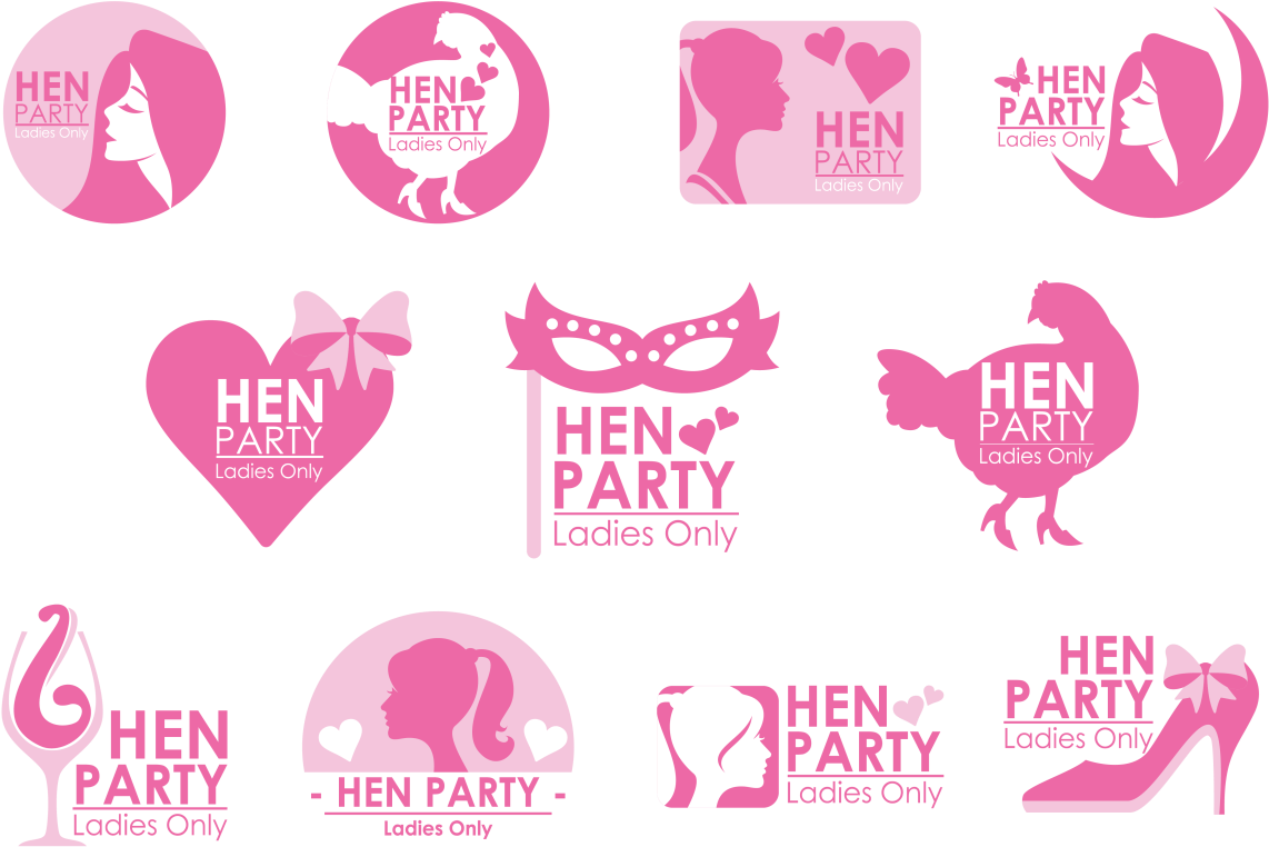 Hen Party Clip Art (1400x980)