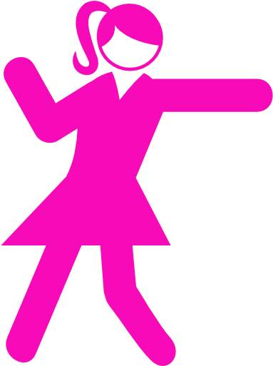 Hen Party Tops - Icon Dance Girl Png (512x512)