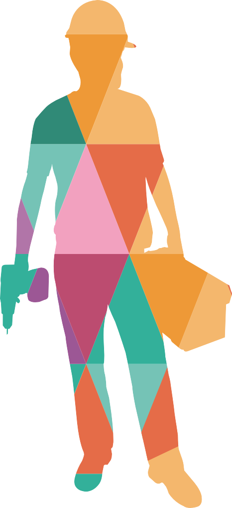 Workers Silhouettes 466*1020 Transprent Png Free Download - Workers Silhouettes 466*1020 Transprent Png Free Download (466x1020)