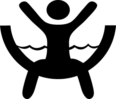 Aquapark - Water Slide Icon (391x333)