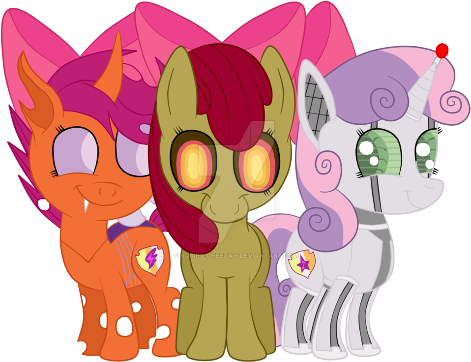 Cutie Bow Creatures Forever By Squipy-cheetah - Apple Bloom Eye Color (1023x740)