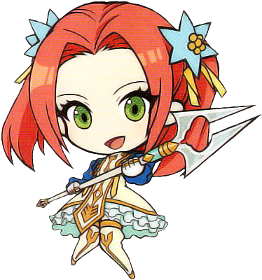 Chibi Eleanor - Tales Of Berseria X6 Badge Set (500x500)
