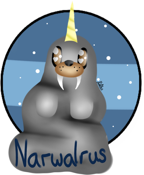 Narwalrus By Melonbunniii - Disability Arts Online (500x600)