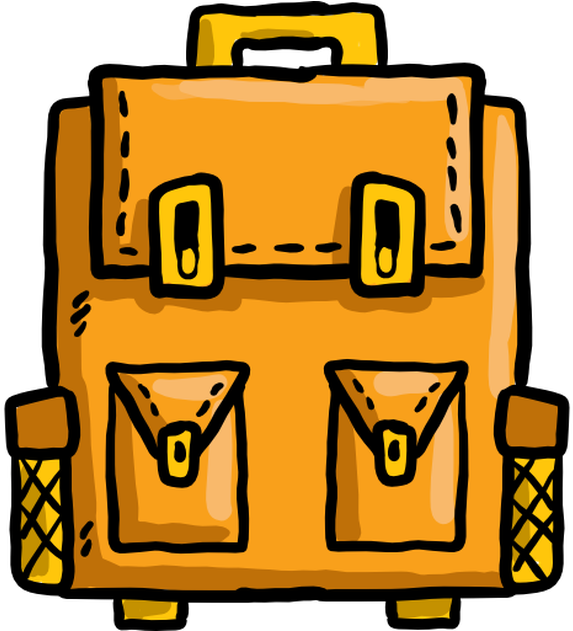 Mochila Icono Vectorial Gratis Diseñado Por Freepik - Backpack (1200x630)