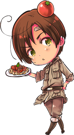 Italy Romano Chibi - Hetalia Italy Romano (258x467)