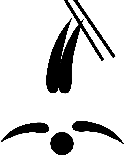 Cartoon, Symbols, Free, Style, Ski, Winter - Freestyle Skiing Pictogram (513x640)