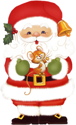 Vintage Christmas Card - Christmas Day (306x500)