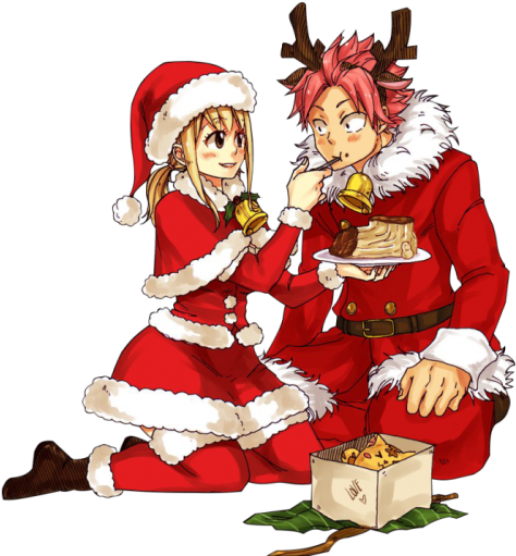 Vintage Christmas Santa Cliparts - Santa Claus Anime Png (500x539)