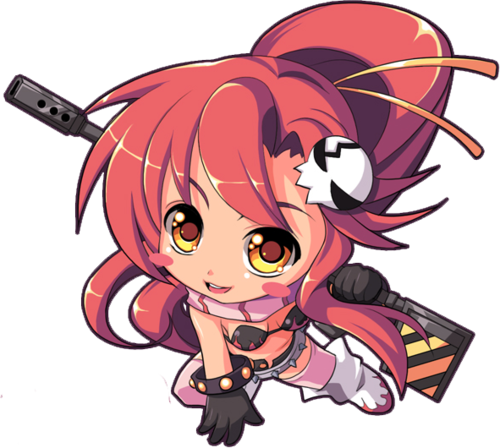 Duncan Superfan<3<3<3 Wallpaper With Anime Entitled - Yoko Gurren Lagann Chibi (500x448)