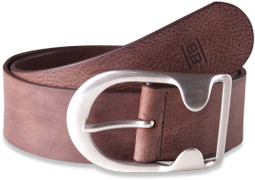 Brad Dark Brown 50mm By Basic Belts - Brown (309x412)