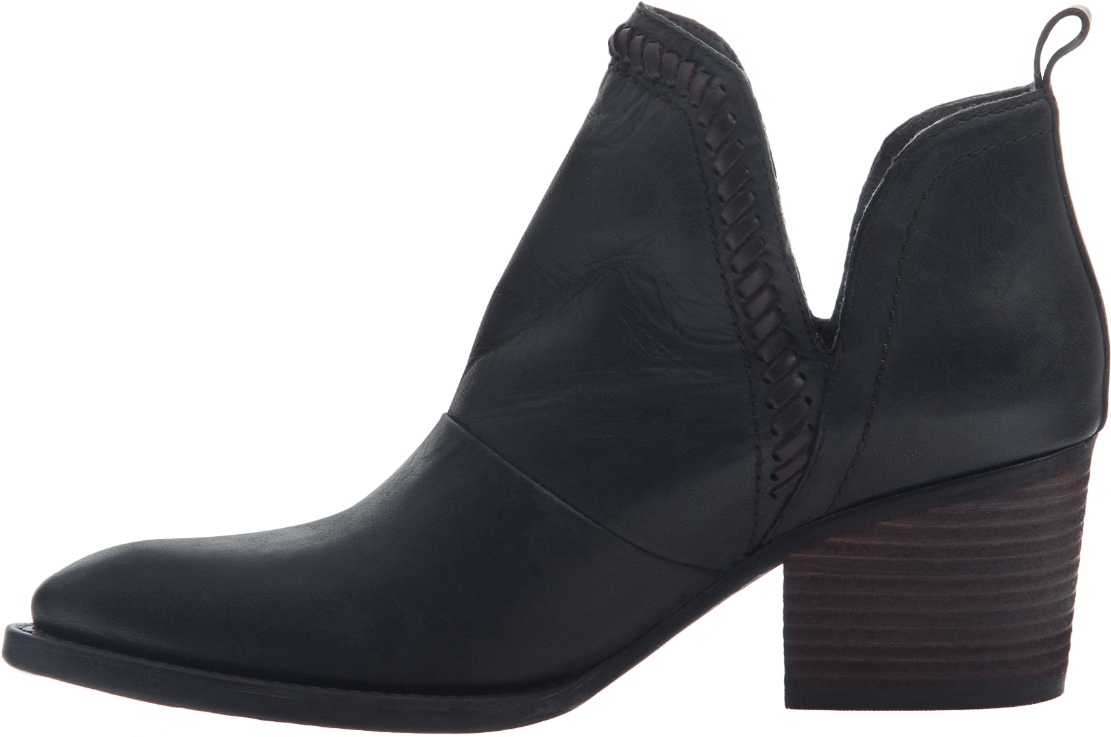 Women's Ankle Bootie The Venture In Black Inside View - Ankle (1782x1782)