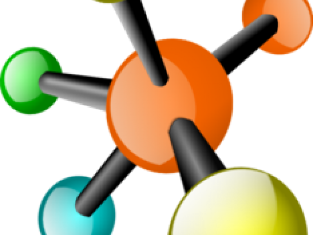Molecule Clipart Vector Png - Science Atoms And Molecules (640x480)