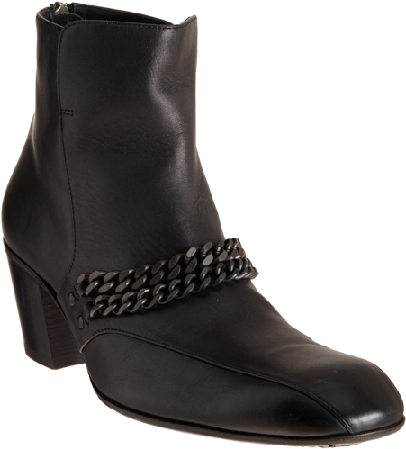 Bottega Veneta Chain Strap Ankle Boot - Dr Marten Boots (450x750)