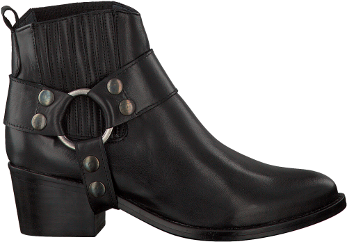 Black Fabienne Chapot Booties Angie Boot Leather Fashion - Fabienne Chapot Enkellaarsjes Angie Boot Zwart Dames (500x500)