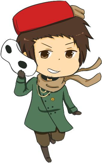 Turkey Clipart Chibi - Aph Chibi Turkey (357x560)