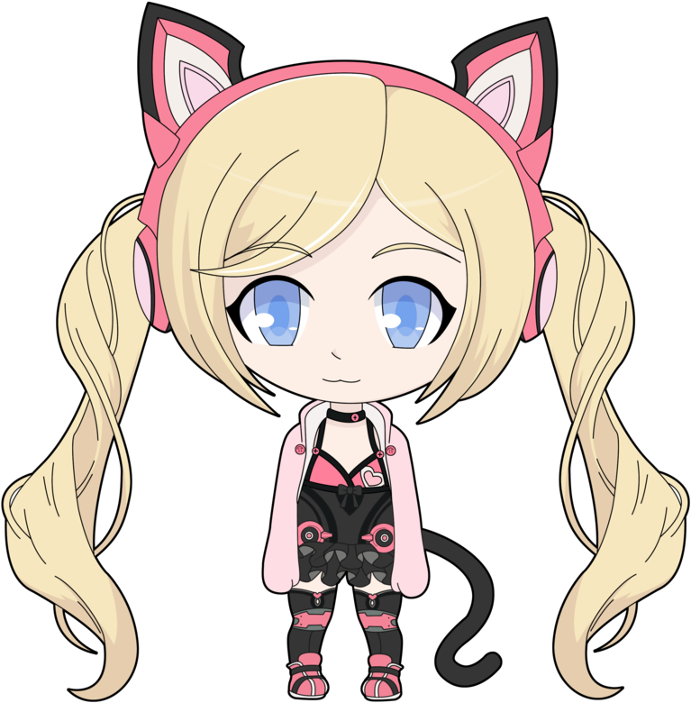 Chibi Lucky Chloe By Taokakameow - Tekken Lucky Chloe Chibi (800x800)