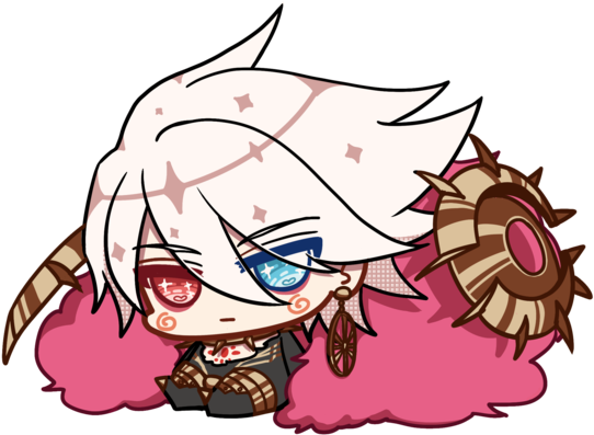 [chibi] Fgo Karna By Sasamekuh - Drawing (600x443)