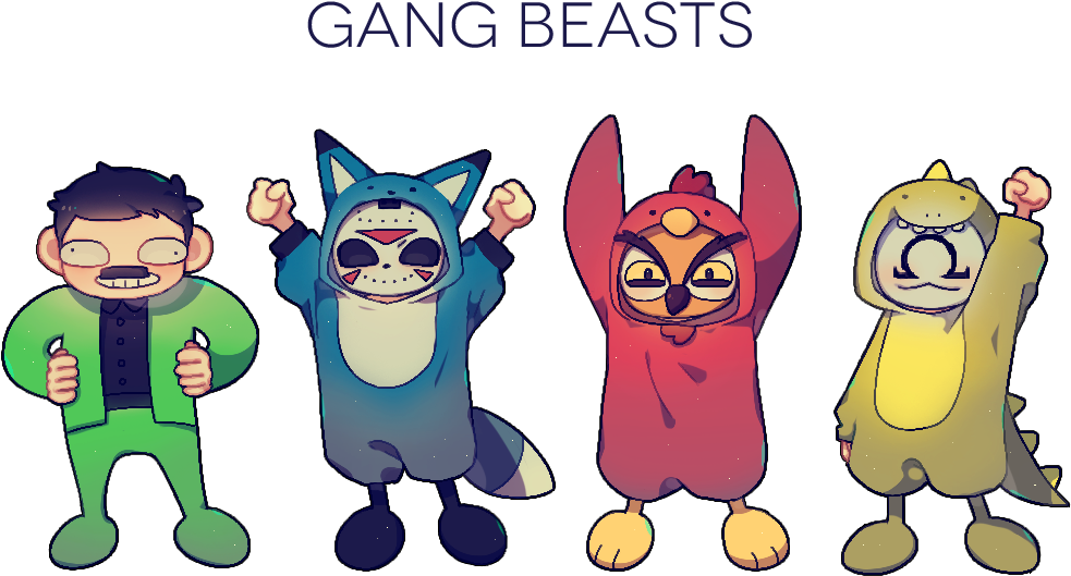 , A Kyo Kyo Ship Art - Gang Beasts Costumes On Ps4 (1034x647)