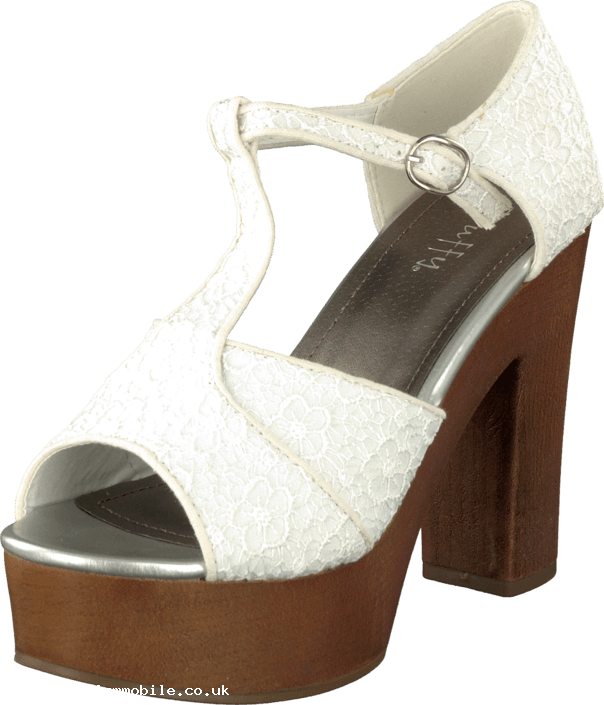 Paras Vähittäiskauppiaan Etuuskohtelu Lesson 2 97-59134 - Duffy 97-59134 White, Shoes, Heels, High-heeled Sandals, (604x705)