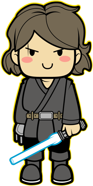 Star Wars Kawaii Saga - Kawaii Star Wars Party (600x750)