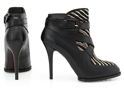 Black Cheap Tods Leather Ankle Boots Online,tods Sneakers,tods - Basic Pump (400x520)