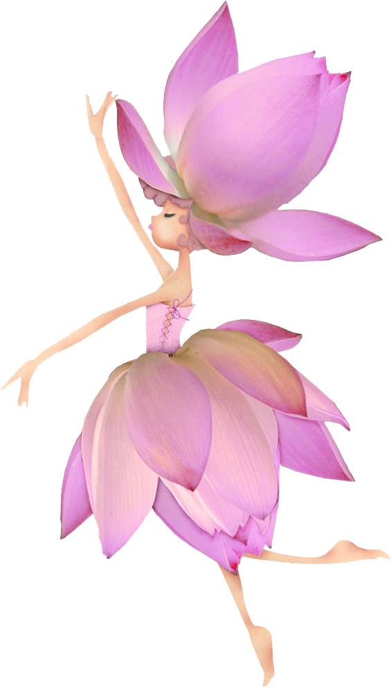 Lotus Flower Elf - Lotus Flower Elf (580x1006)