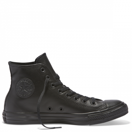 Converse All Star Black High Tops Leather (520x520)