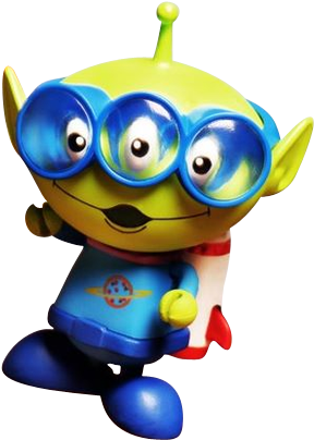 Spaceman Alien Cosbaby 3 Figure Series - Toy Story - Spaceman Alien Cosbaby 3 Figure Series (359x454)