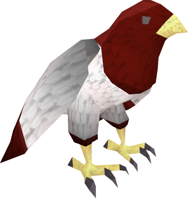Zamorak Bird Pet - Pet (377x397)