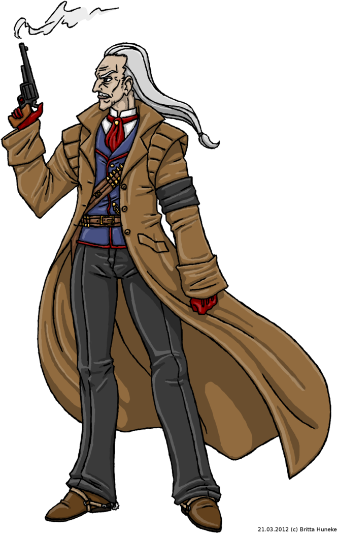 Author Comments - Revolver Ocelot Fan Art (745x1073)