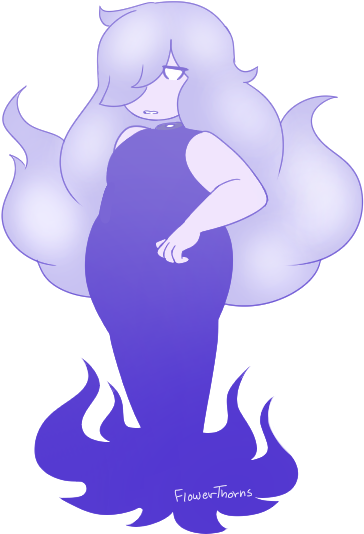 Ghost Girl By Flowerthorns - Illustration (472x597)