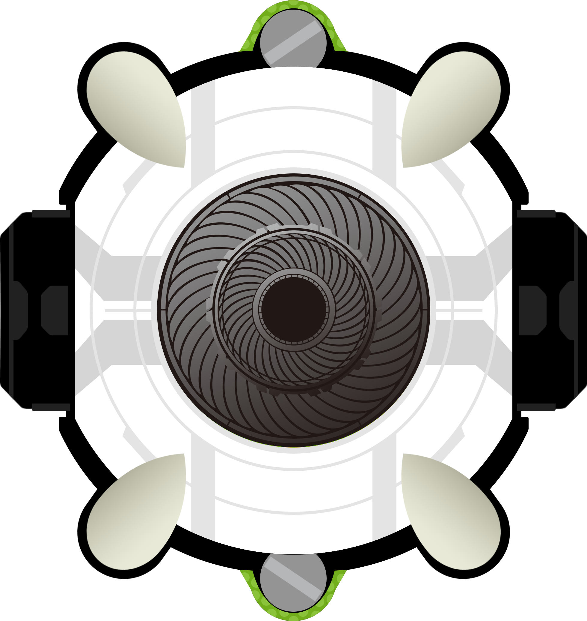 Kamen Rider Ghost Gamma Eyecon Superior By Raidenzein - Gamma Eyecon (2124x2071)