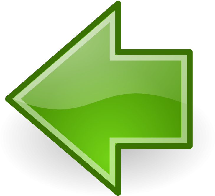 How To Set Use Tango Go Previous Svg Vector - Left Arrow Green Png (900x900)