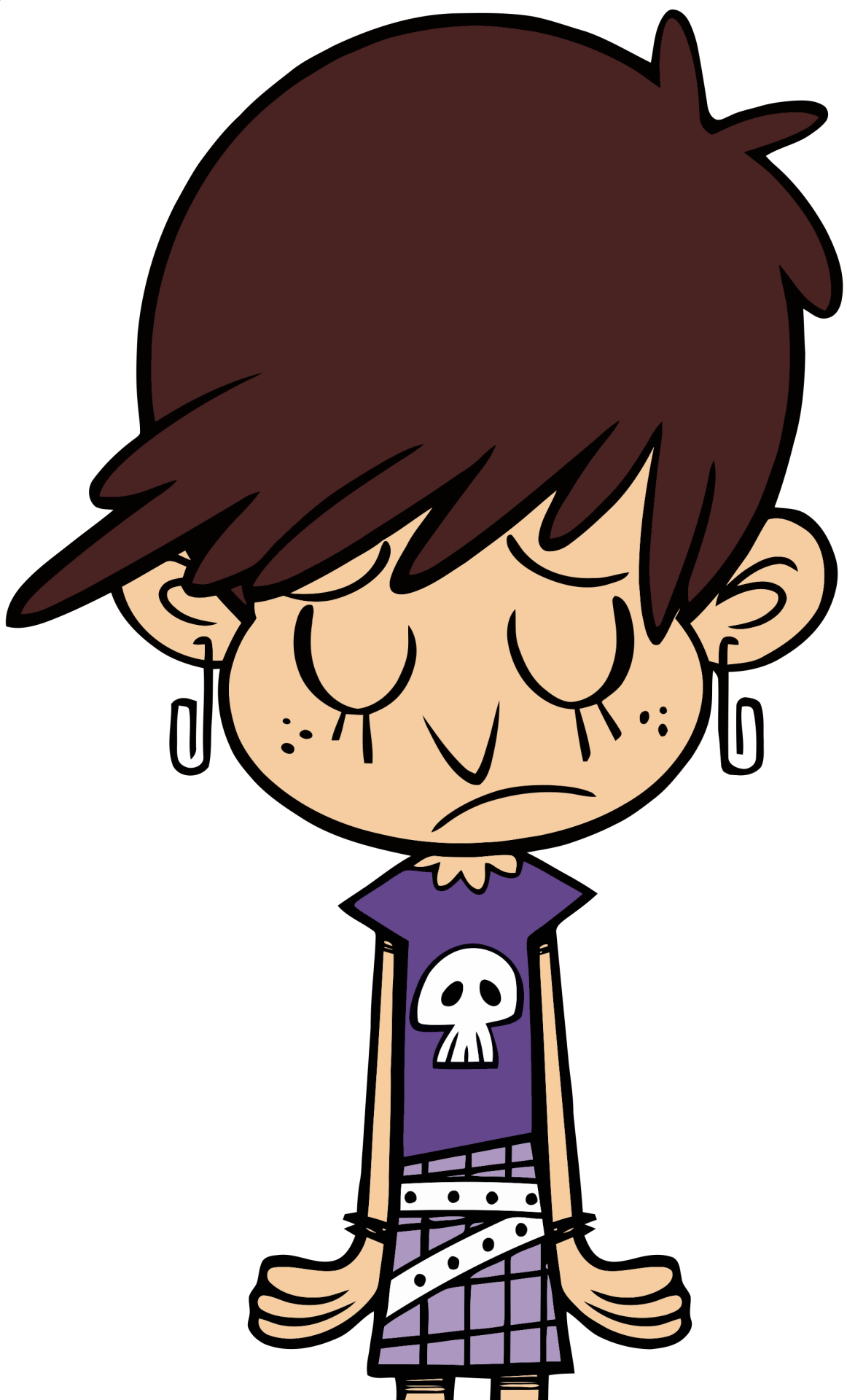 The Loud House - Sad Loud House Luna (1162x1920)