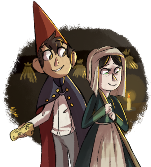 Drawing Fan Art Cartoon Deviantart - Wirt And Lorna (540x540)