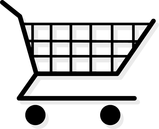 Shopping Cart Clip Art (640x521)