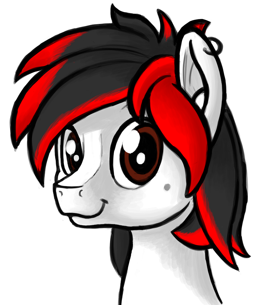 Prismawatercolor, Ear Piercing, Earring, Earth Pony, - Cartoon (900x1040)